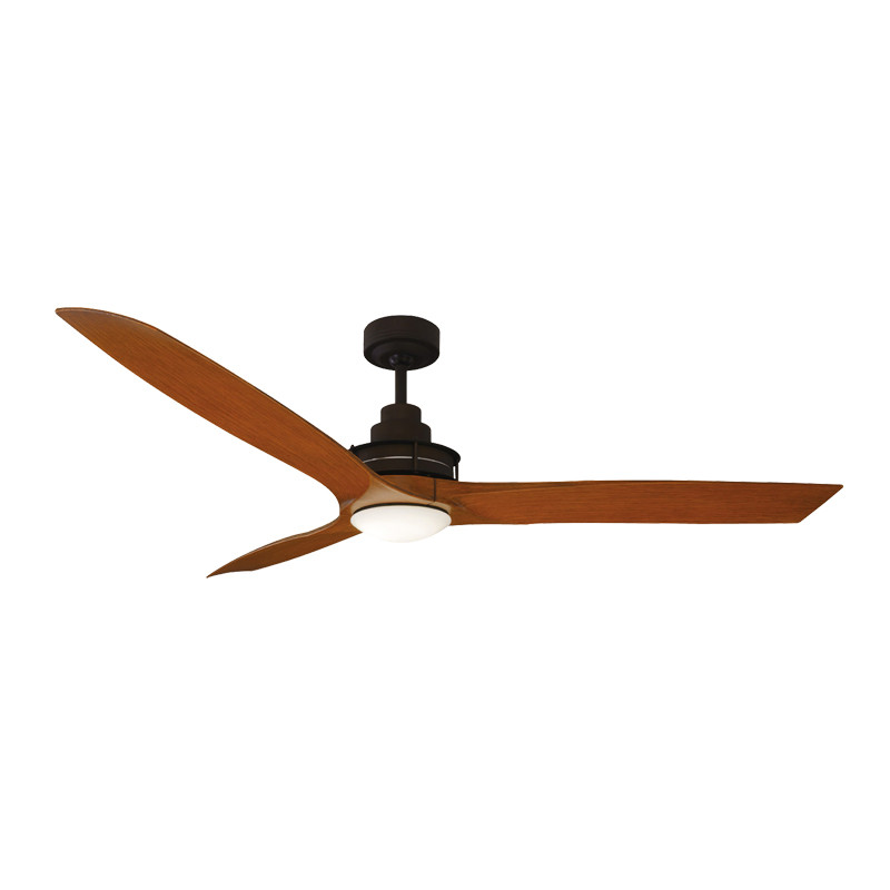 Mercator Flinders 140cm Oil Rubbed Bronze Ceiling Fan Led Light