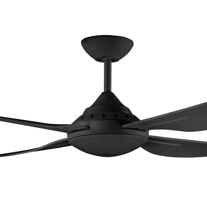Deka Russell 120cm Black Plastic Indoor Outdoor Ceiling Fan