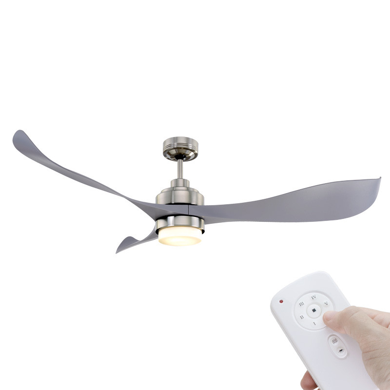 Mercator Eagle Dc Motor 140cm Silver Led Light Remote Ceiling