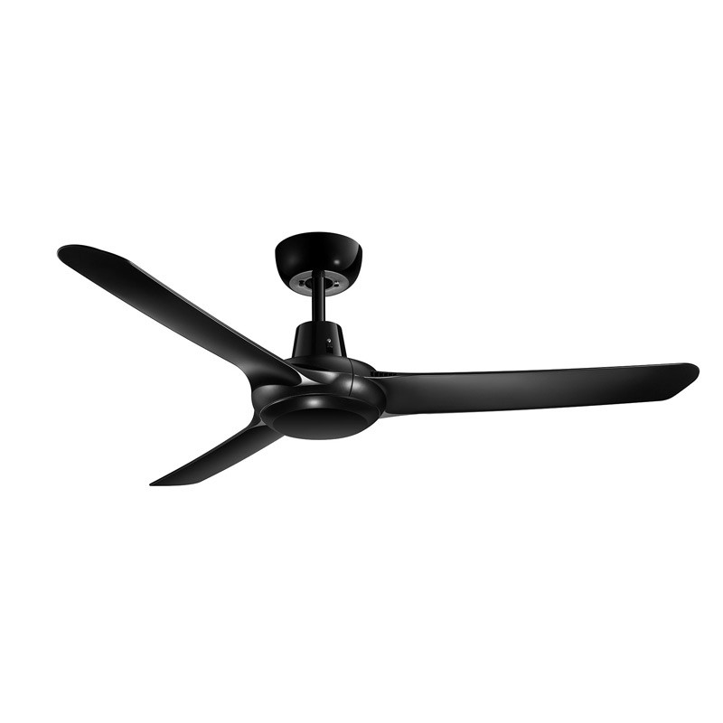Ventair Spyda 125cm Black Plastic Indoor Outdoor Ceiling Fan