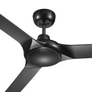 Ventair Spyda 125cm Black Plastic Indoor Outdoor Ceiling Fan