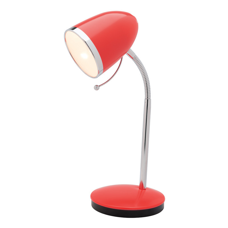 Mercator Sara Study Desk Lamp Red Galaxy Lighting Fans
