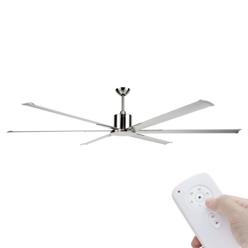 Brilliant Maelstrom Dc Motor 214cm Aluminium Remote Ceiling Fan