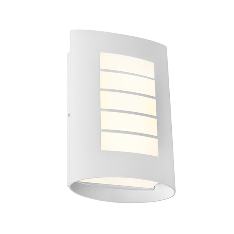 Cougar Bicheno Led Exterior Wall Light White Galaxy Lighting Fans Image 1