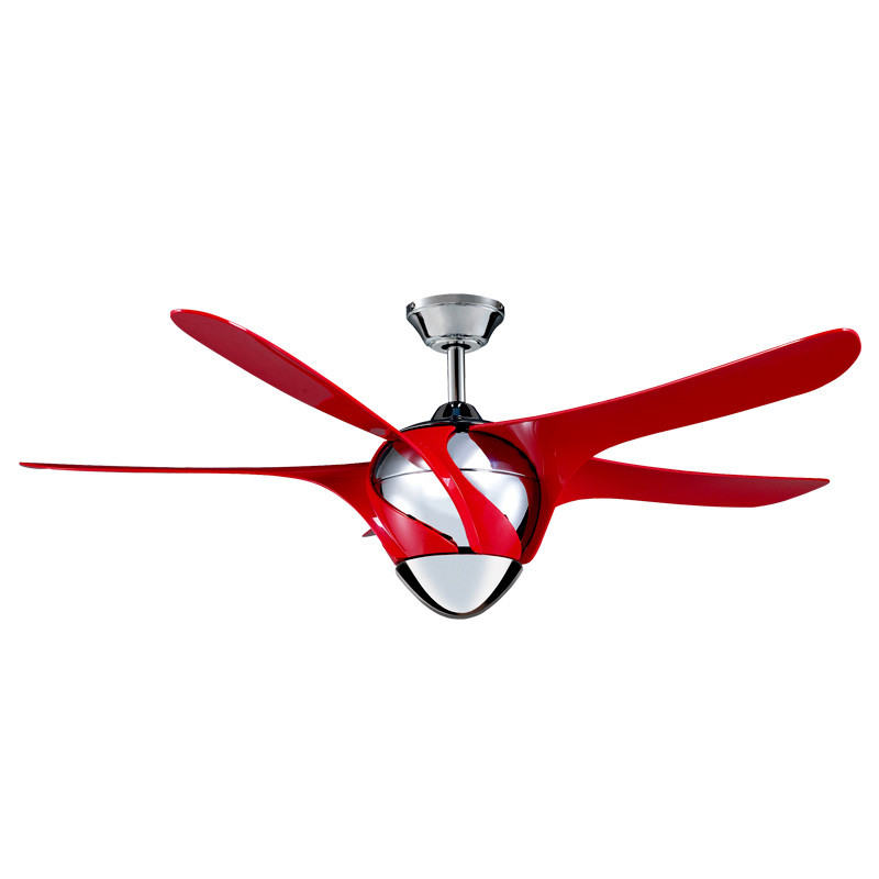Myfan Nuovo 138cm Red Plastic Blade Ceiling Fan