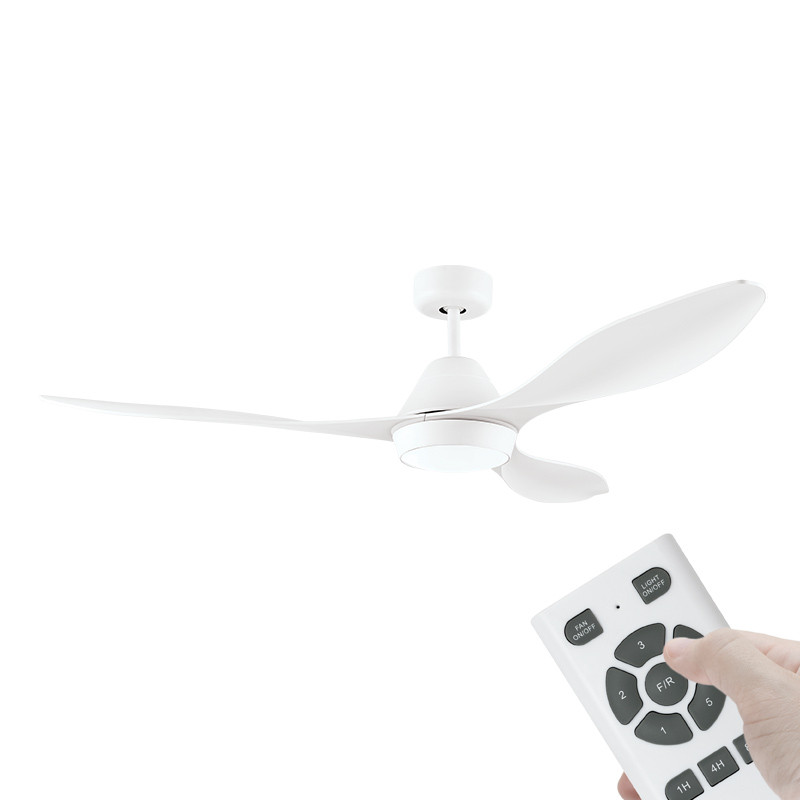 Eglo Nevis Dc Motor 132cm White Led Light Remote Ceiling Fan