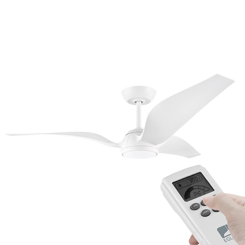 Eglo Seagull Dc Motor 142cm White Led Light Remote Ceiling Fan