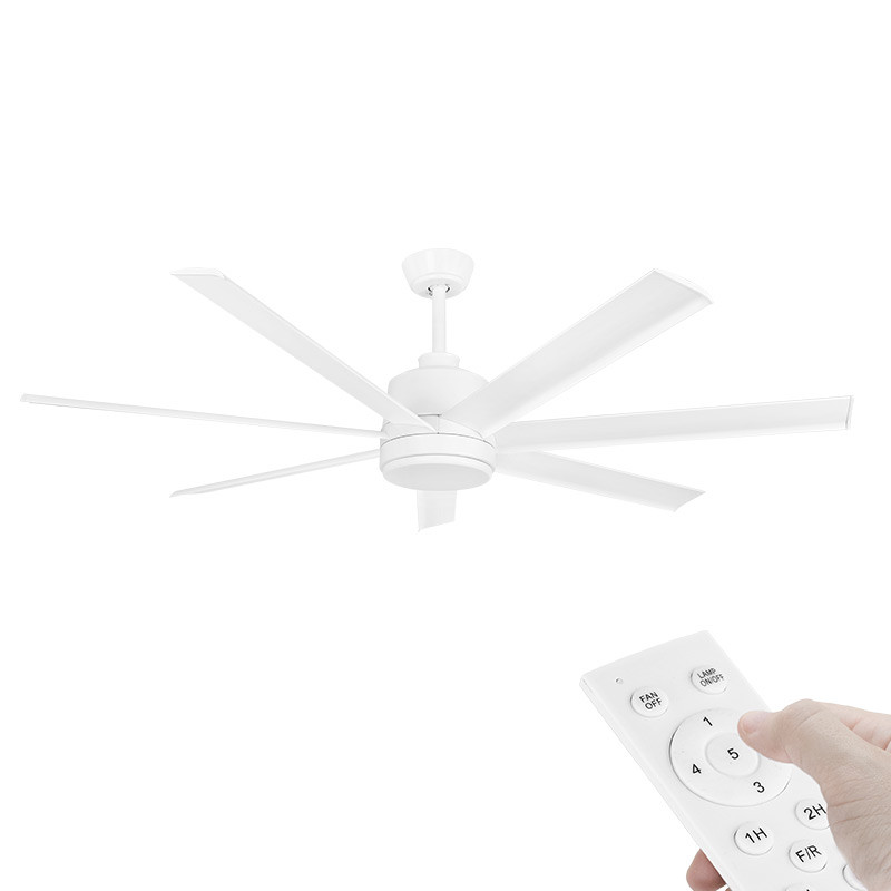 Eglo Tourbillion Dc Motor 152cm White Remote Ceiling Fan