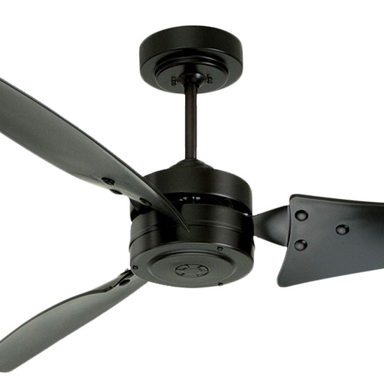 MyFan Emerson Loft 152cm Black Plastic Blade Ceiling Fan - Galaxy