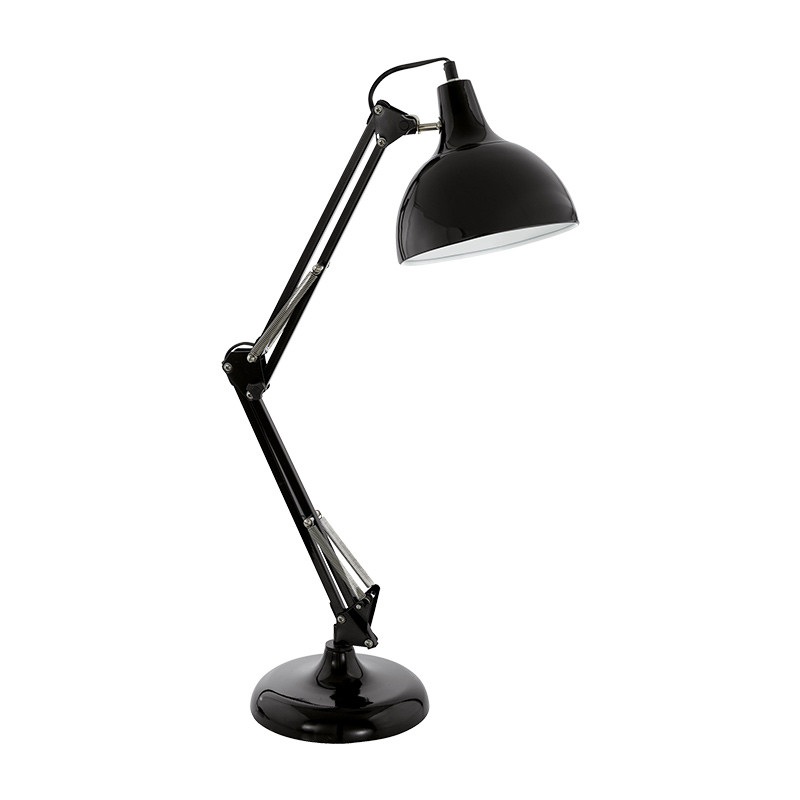 Eglo Borgillio Study Desk Lamp Black Galaxy Lighting Fans