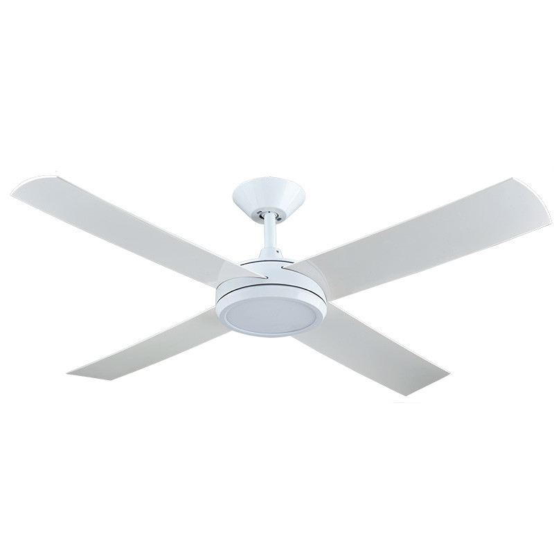 Hunter Pacific Concept 3 130cm White Plastic Indoor Outdoor Ceiling Fan Led Light