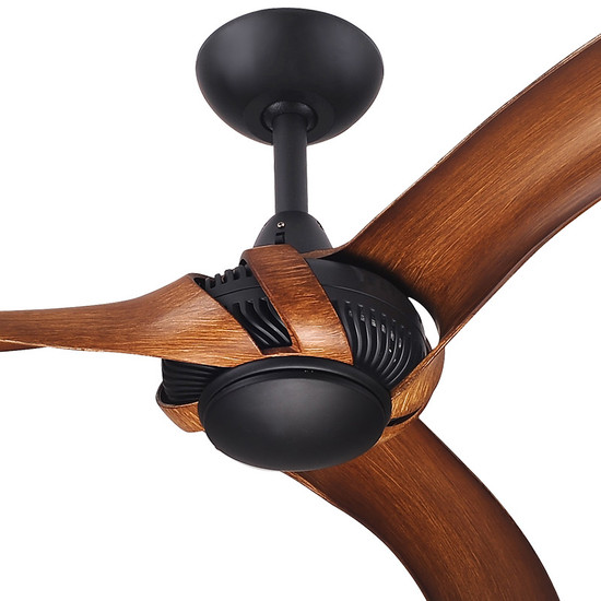 Hunter Pacific Aeroforce 2 132cm Black & Koa Plastic Blade ...