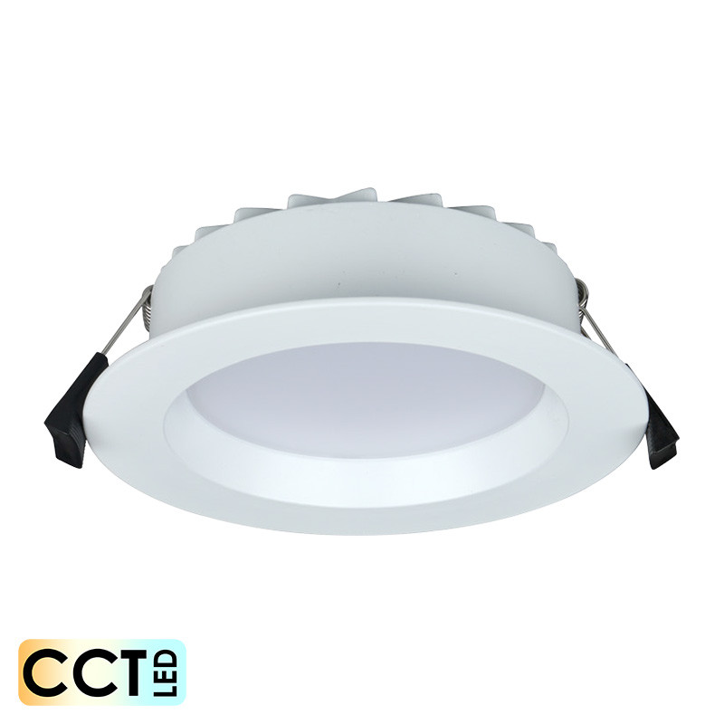 Jantec Pegasus 15w Tri Colour Led Down Light White Galaxy