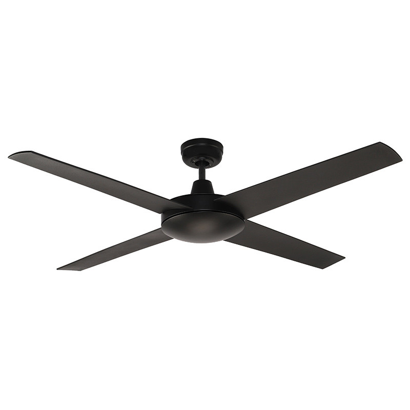 Airborne Ascot 132cm Black Plastic Indoor Outdoor Ceiling Fan