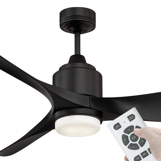 Mercator Eagle-XL DC Motor 167cm Black LED Light & Remote ...