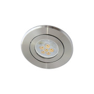 Atom AT1032 MR16 LED Aluminium Down Light Gimble Silver