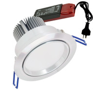 Atom AT9016 15w 4000K LED Down Light Gimble Anodised Aluminium