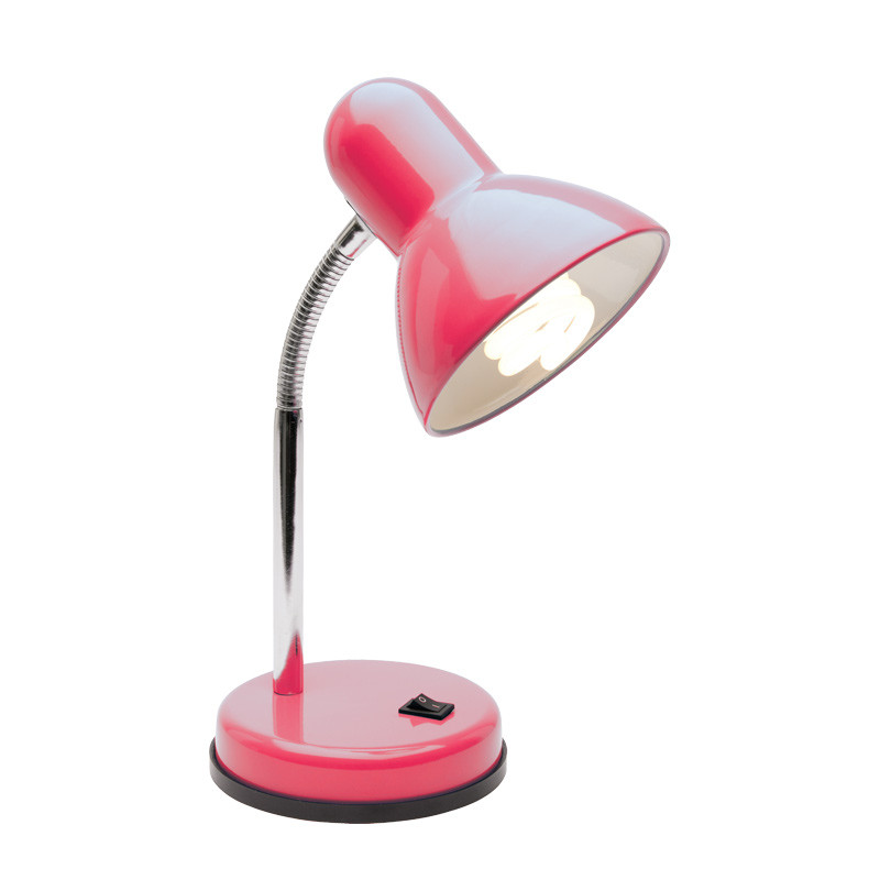 desk lamp pink