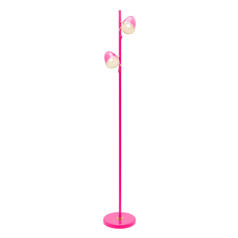 Mercator Sara Twin Floor Lamp Hot Pink Galaxy Lighting Fans