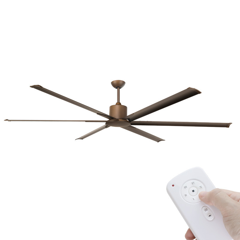 Brilliant Maelstrom Dc Motor 214cm Rubbed Bronze Remote Ceiling Fan