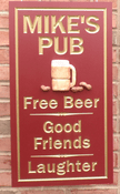 Personalize This Sign - Mike's Pub