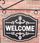 Personalize This Sign Shape - Fancy Welcome
