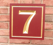 Personalize This Sign - Seven - Shape L
