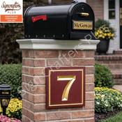 Personalize This Sign - Seven - Shape L