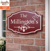 Personalize This PVC Sign Shape
