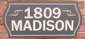 Personalize This Sign - Madison - Shape R
