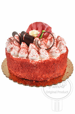Red Velvet 8 Inch Deluxe Cake