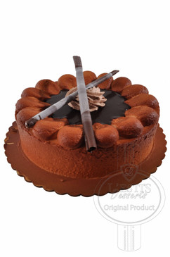 Chocolate Cigar 8 Inch Deluxe Cake
