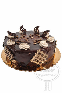Mocha 8 Inch Deluxe Cake