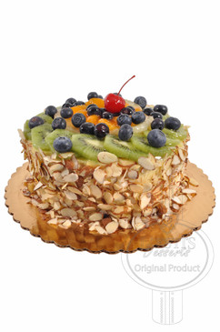 Fruit Cheese Cake 8 Inch Deluxe Cake