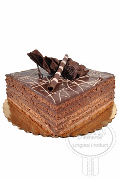 Espresso 8 Inch Deluxe Cake