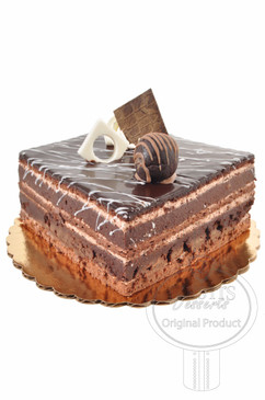Truffle Square 6 Inch Deluxe Cake