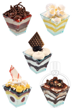 Delectable Mousse cups 95