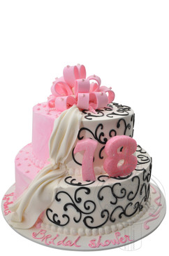 Bridal Shower Cake 01