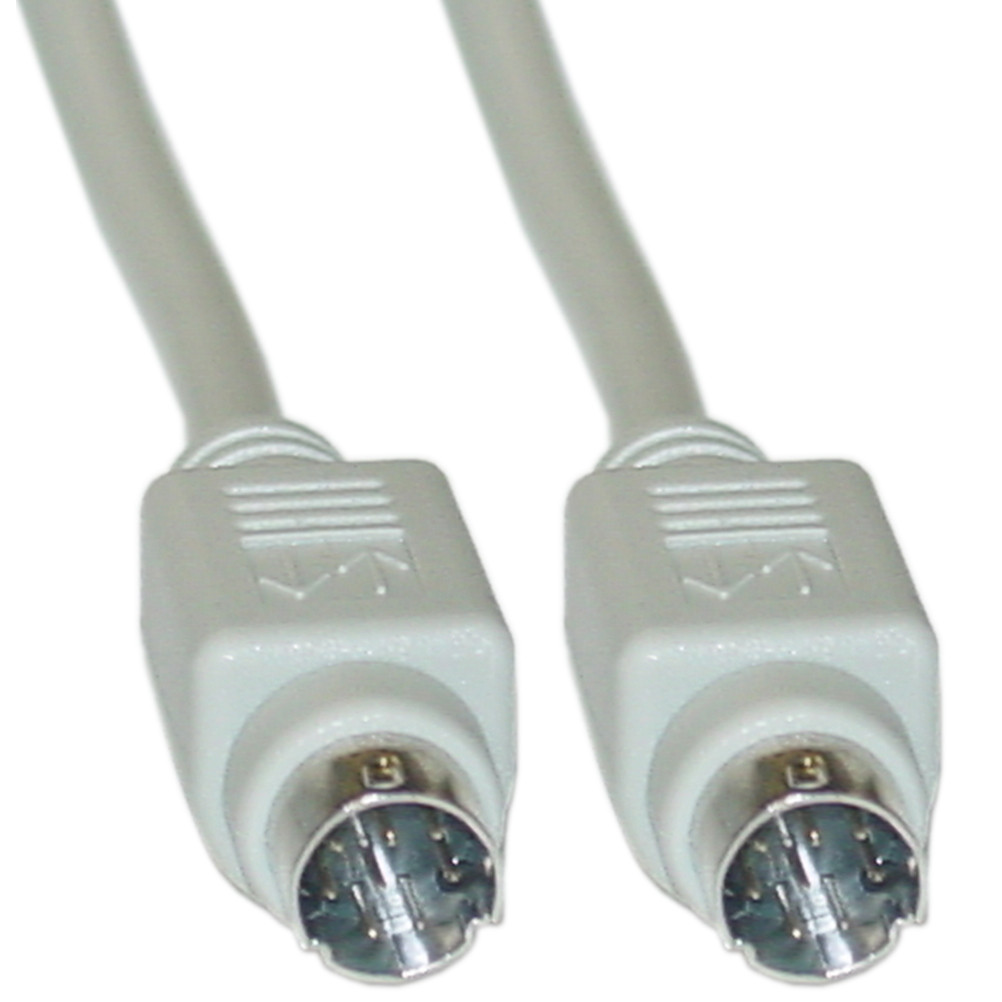 Apple/Mac Serial Device Cable 8 pin mini din male-male 25 ft - Kraydad's  Cables and Parts