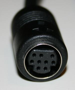 9Pin Male Mini Din Connector Adapter Adaptor Converter Plug for Promedia GMX 