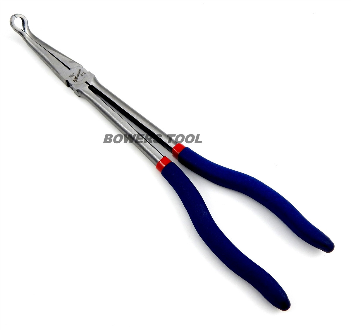 Pro America 11 Extra Long Ring Nose Hose Gripper Pliers 5/16in Made in