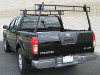 Dual rack ladder rack can be ordered with ether 60 inch or 72 inch crossbars to fit most pickup applications.