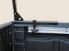 Dual rack ladder rack mount for trucks with factory utility tracks installed