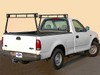 The  dual rack ladder rack is adjustable in height and width to fit most any fleetside truck