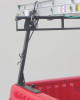 Dual rack ladder rack shown with crossbar mounted two inches lower to create the 2" ladder holder
