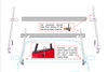 Sawhorse Utility Truck Ladder Rack schematic