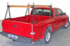 Sawhorse Utility Truck Ladder Rack installs easily.  Just add lumber crossbars.