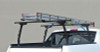 Honda Ridgeline Utility Ladder Rack (up to 2015 model year) in Black Powder-Coat (ladders not included)