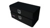 Westin Brute Heavy Duty Top Drawer/Bottom Door Underbody Tool Boxes - 24 inch model shown in optional textured black powder coat