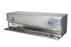 Westin Brute High Capacity Flat Bed Stake Bed Topsider Truck Tool Box With Doors features a large compartment on top and a smaller on bottom